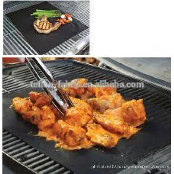 100% BBQ Reusable PTFE (PFOA free) coated non-stick fabric used as grill mat